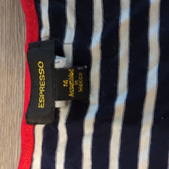 Navy and white striped sundress - Picture 2 of 2